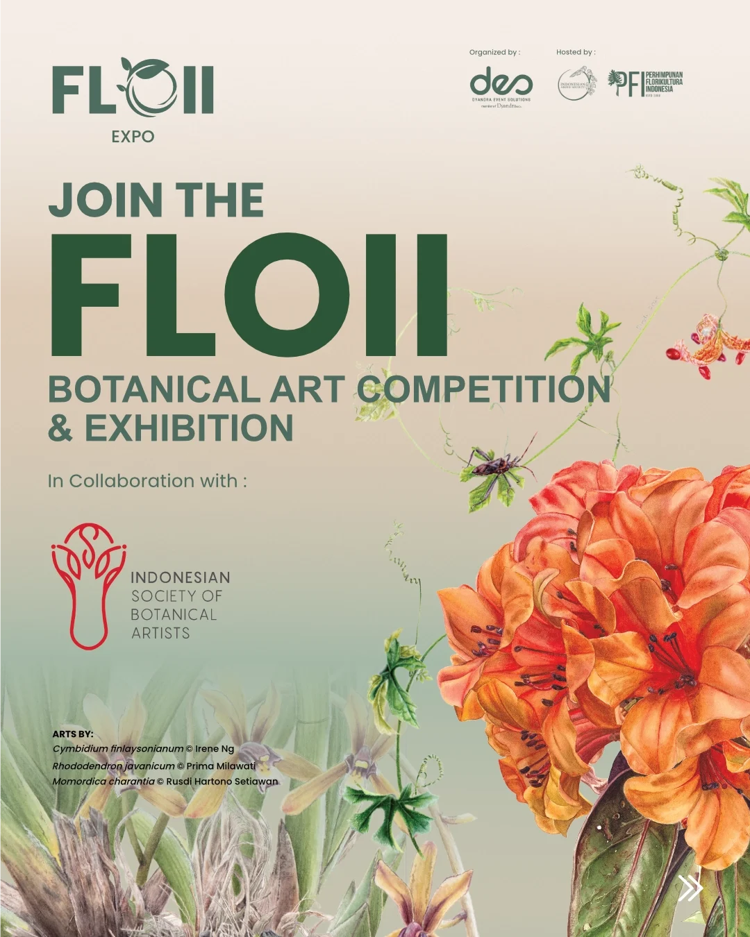FLOII BOTANICAL ART COMPETITION