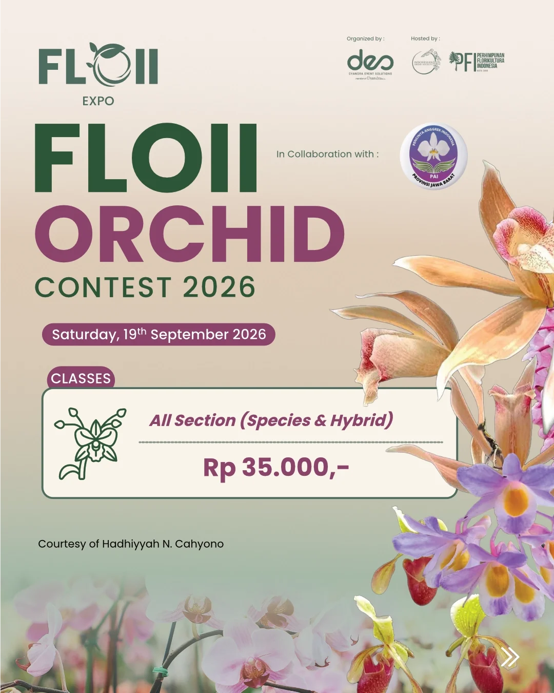 FLOII ORCHID CONTEST